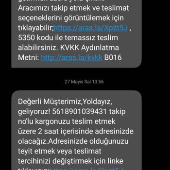 Kurye Teslimat Yapmadan Kargomu İade Etti