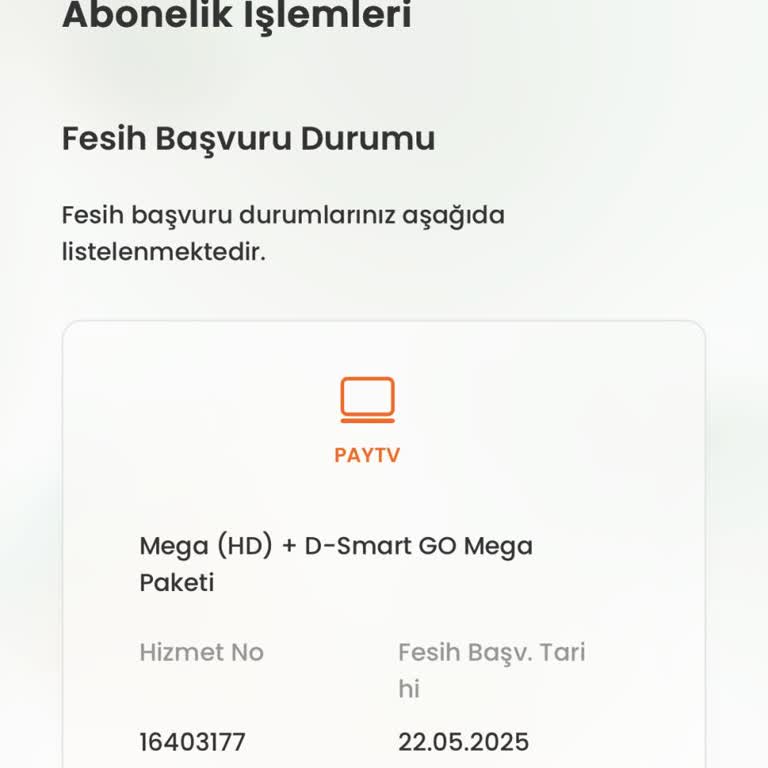 D Smart Aboneliğimi İptal Etmiyorlar Yurt Dışına Çıkacağım