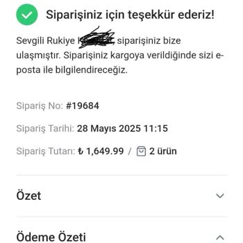 Sipariş İptaline Rağmen Para İadesi Yapılmıyor Ve Ürün Kargoya Veriliyor