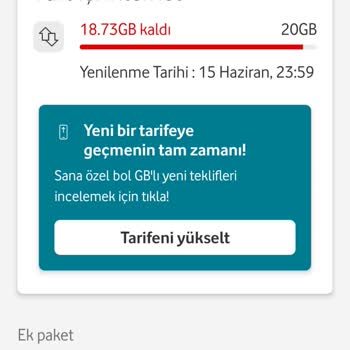Hediye İnternet Kullanırken Ana Paketim De Azalıyor