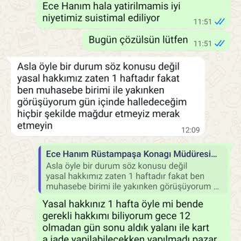 Oda Talebimiz Ve Para İadesi Taleplerimiz Sürekli Ertelendi