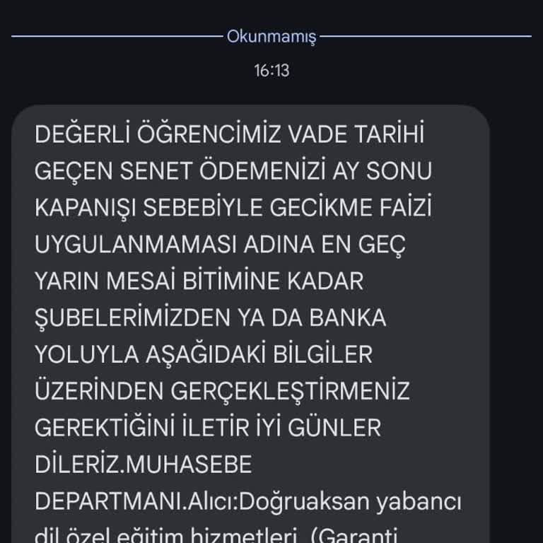 Kayıt İptali Yapılmıyor, Zorla Ödeme Talep Ediliyor