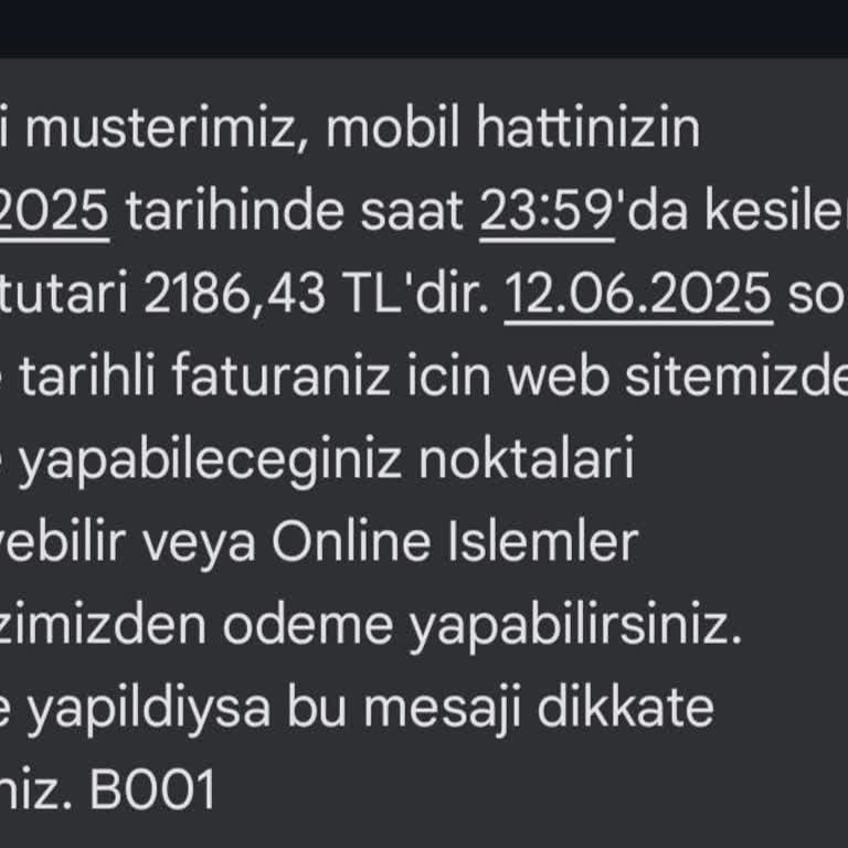 Faturalı Hattı Faturasıza Çevirince Yüksek Cayma Bedeli Şaşkınlığı