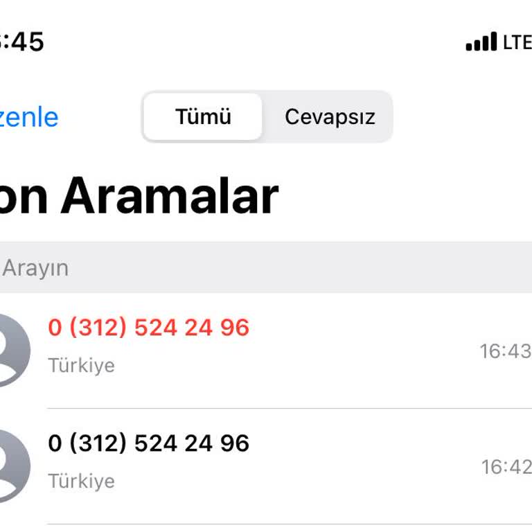 Bilinmeyen Numaradan Gelen Arama Sonrası Endişe Ve İşlem Talebi