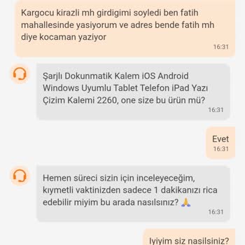 Adresim Doğru Olmasına Rağmen Ürünüm Teslim Edilmedi, Destek Ekibi Yardımcı Olmadı