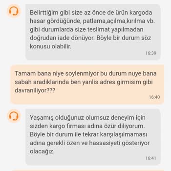 Adresim Doğru Olmasına Rağmen Ürünüm Teslim Edilmedi, Destek Ekibi Yardımcı Olmadı