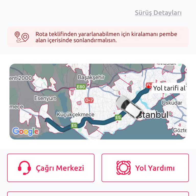 Kiralama Sonlandırılamıyor: Kontak Kapalı Uyarısı Ve Harita Hatası