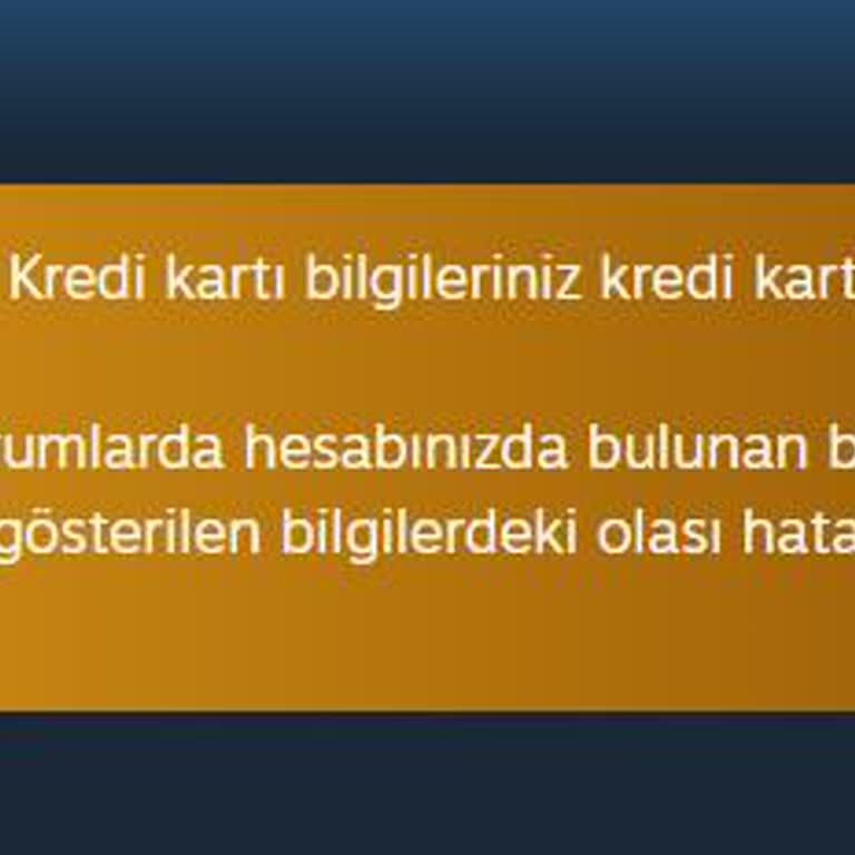 Papara Steam'de Kartla Ödeme Yapılamıyor, Sorunun Çözülmesini İstiyorum