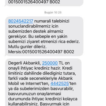 Akbank'ın 0 Faizli Kredi Kampanyasında Sürekli Engellerle Karşılaşıyorum