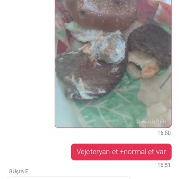 Vejetaryen Menüde Hayvansal Et Ve Yetersiz Müşteri Hizmeti