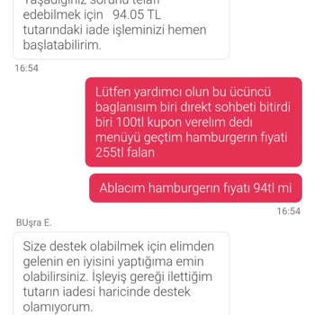 Vejetaryen Menüde Hayvansal Et Ve Yetersiz Müşteri Hizmeti