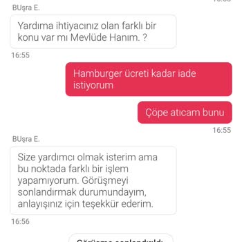 Vejetaryen Menüde Hayvansal Et Ve Yetersiz Müşteri Hizmeti