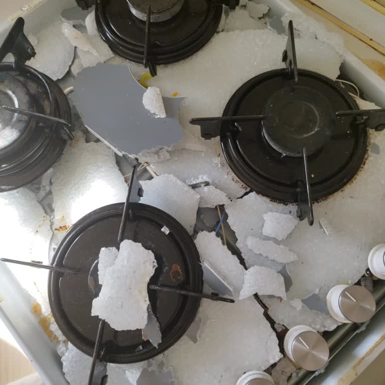 Kumtel Ocak Camı Patladı, Hayati Tehlike Yaşadık!