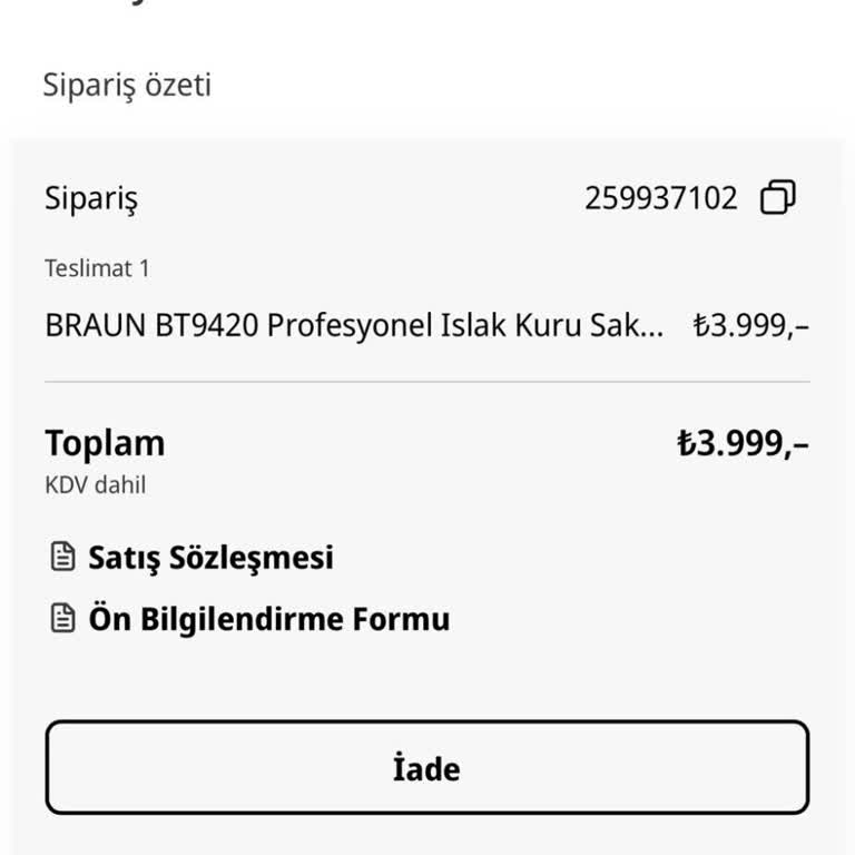 Media Markt İade Ücretimi Ödemiyor Müşteri Hizmetleri Çözüm Sunmuyor