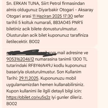 Yanlışlıkla Kupona Çevrilen Biletin İadesi Yapılamıyor