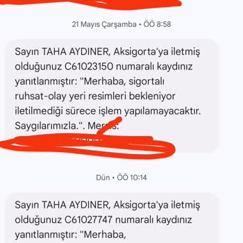 Aksigorta Ödeme Sürecinde Sürekli Aynı Cevabı Alıyorum Mağduriyetim Giderilmiyor