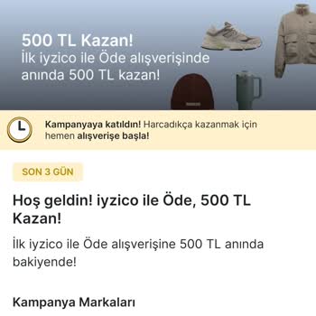 İyzico Uygulamasında Kampanya Yanıltması Ve Destek Sorunu