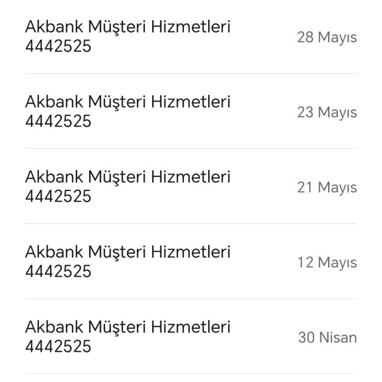 Akbank Müşteri Hizmetlerinden Sürekli Ve Gereksiz Arama Rahatsızlığı