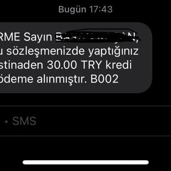 Garenta Eski Kiralama İçin Kredi Kartımdan Açıklamasız 30 TL Çekti İade Bekliyorum