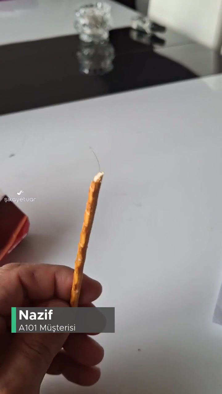 A101 Çubuk Krakerden Kıl Çıktı! videonun kapak resmi