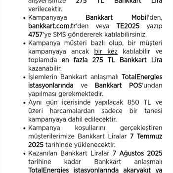 Kampanya Dahilinde Yapılan Harcamalar Mobil Uygulamada Görünmüyor