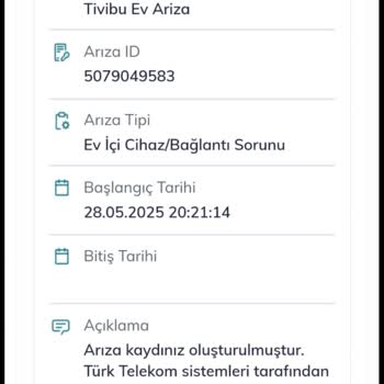 Tivibu Arızası Nedeniyle Mağduriyet Yaşadım