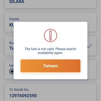 Sunexpress Uçuş Bilgilerime Erişemiyorum, Sorunum Çözülmüyor
