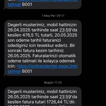 Taahhüt Bitiminde Yüksek Fatura Ve Müşteri Hizmetlerinde Bekletilme