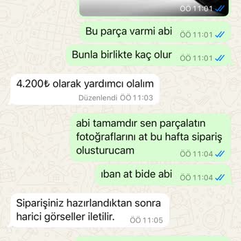 Sipariş Sonrası İlgisizlik Ve Kaba Davranış