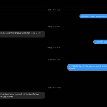 Siparişim 25 Gündür Teslim Edilmedi, Müşteri Hizmetleri Yetersiz