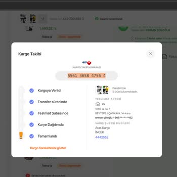 Kargo Teslimatında Kayıp Kutu Ve İletişim Sorunu Yaşıyorum