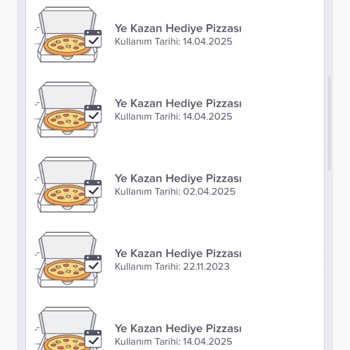 Ye Kazan Hediyesi Pizzalarım Sebepsizce Silindi