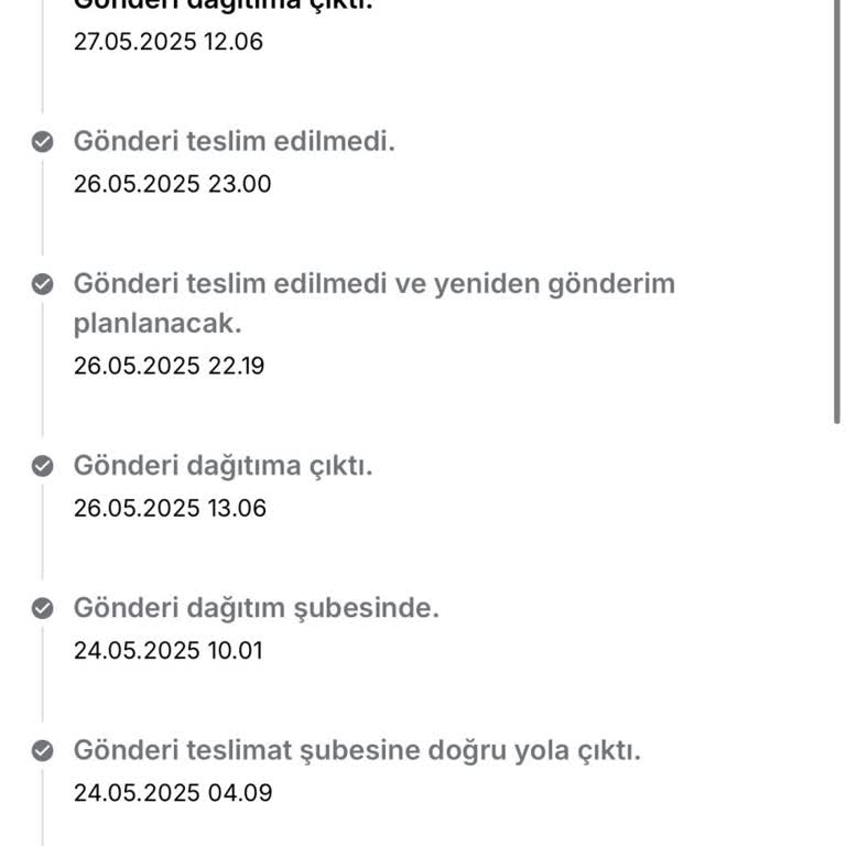 Kargom Günlerdir Dağıtıma Çıkıyor Teslim Edilmiyor