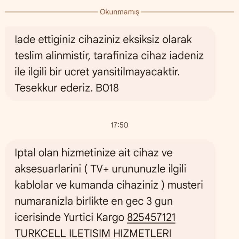 Cihaz İadesi Sonrası Tekrar Talep Ve Hatalı Süreç Yönetimi