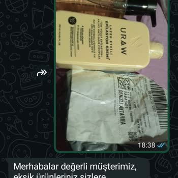 Sipariş Eksik Gönderildi, Ürünler Teslim Edilmedi