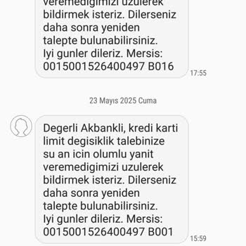 Akbank Akses Kart Limiti Artırılmıyor, Eğitim Ücreti Ödeyemiyorum