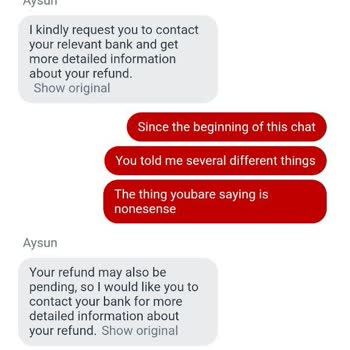 34 Gündür Çözülemeyen İade Sorunu Ve Destek Ekibinin İlgisizliği