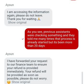 34 Gündür Çözülemeyen İade Sorunu Ve Destek Ekibinin İlgisizliği