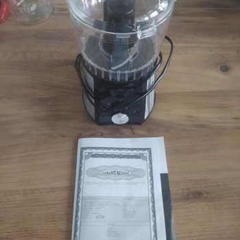 Kumtel Mutfak Robotunda Arıza Ve Garanti Sürecinde Mağduriyet