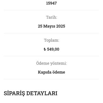 Siparişle Gelen Ürün Farklı Ve İletişim Kurulamıyor