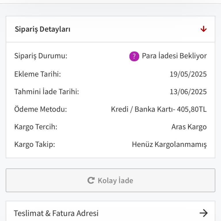 İade Talebime Cevap Alamıyorum, Paramı Geri İstiyorum