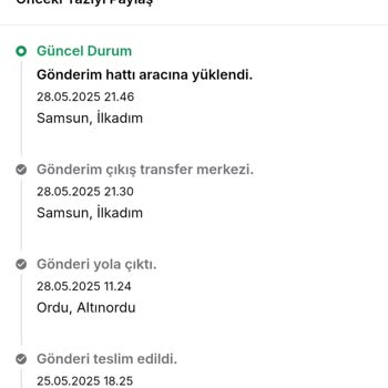 Yanlış Yönlendirilen Kargo Nedeniyle Ürün Teslim Edilemiyor Ve Hediye Puanım Tehlikede