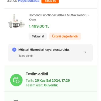 Kutu Ve Fatura Kodu Uyuşmazlığı Nedeniyle Servis Mağduriyeti