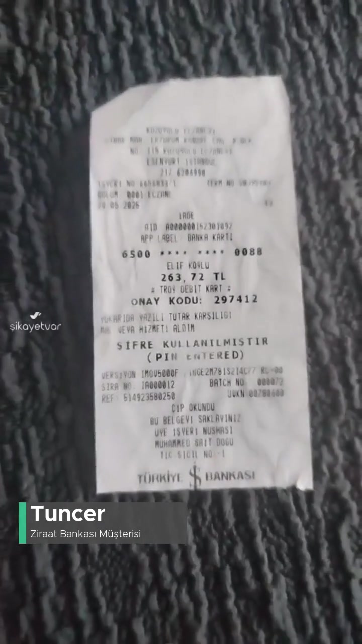 Ziraat Bankası Ücret İade Edilmedi! videonun kapak resmi