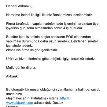 İade Ücretim Ortada Yok, İki Kurum Arasında Mağdur Kaldım