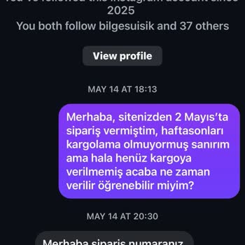 24 Gündür Teslim Edilmeyen Sipariş Ve İade Sorunu: Cevapsız Müşteri Hizmeti