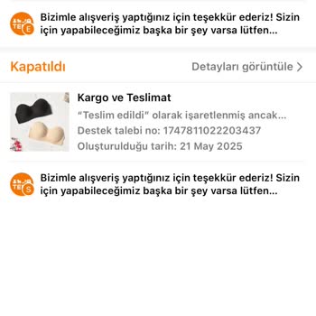 Teslim Edilmediği Halde Teslim Görünen Kargom Ve Ulaşılamayan Müşteri Hizmeti