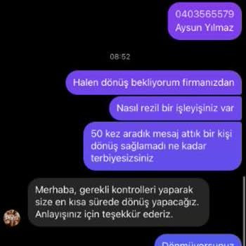Siparişim Teslim Edilmedi, Müşteri Hizmetleri Yetersiz Kaldı