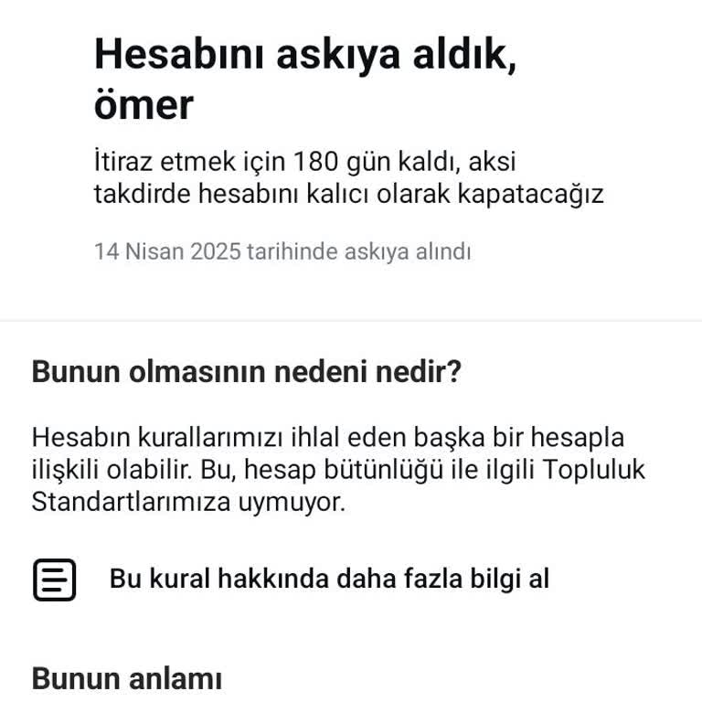 Instagram Hesaplarım Sebepsizce Kapatıldı, Yılların Emeği Boşa Gitti