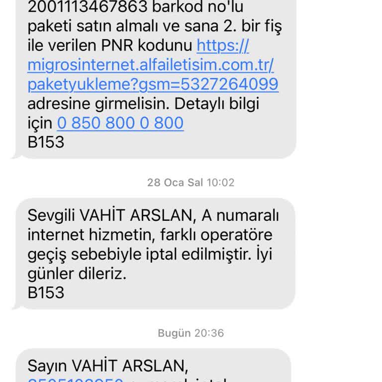 Geçiş Yaptığım Halde Haksız Fatura Ve Yasal Takip Tehdidi